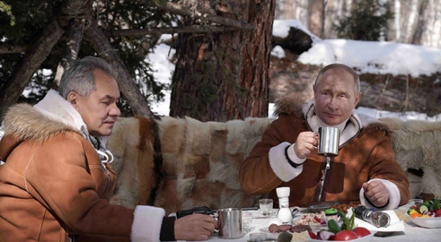 Putin, hafta sonu tatili için Sibirya'da Putin, hafta sonu tatili için Sibirya'da