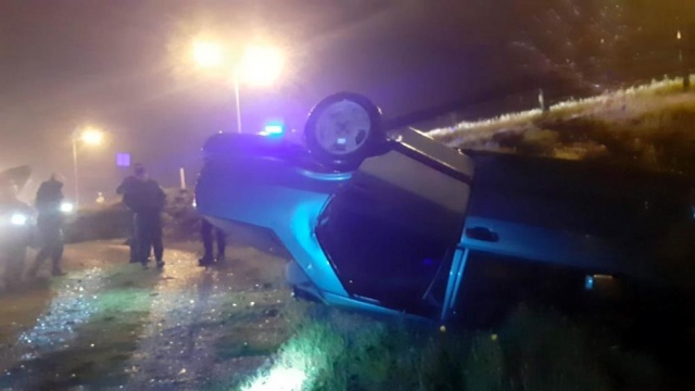Samsun'da otomobil takla attı: 1 yaralı Samsun'da otomobil takla attı: 1 yaralı