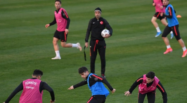 Ümit Milli Futbol Takım, Sırbistan maçının hazırlıklarına devam etti