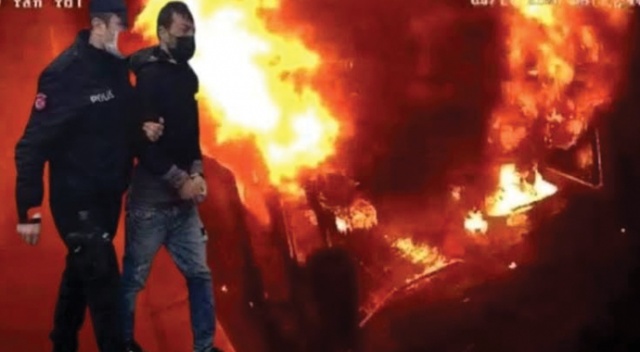 “Neron Ümit” lakaplı kundakçı bu kez de bodrum katını yaktı “Neron Ümit” lakaplı kundakçı bu kez de bodrum katını yaktı
