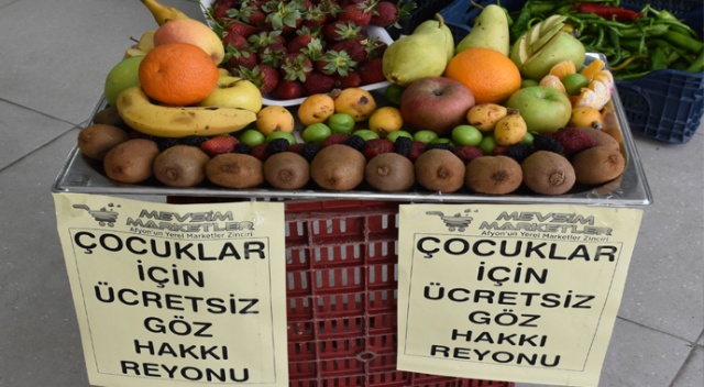Dalga dalga yayılıyor: Çocuklara göz hakkı reyonu Dalga dalga yayılıyor: Çocuklara göz hakkı reyonu