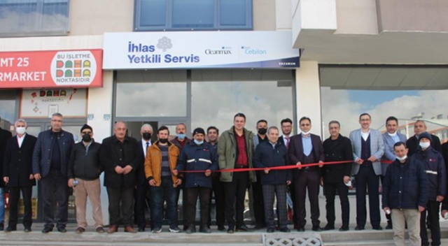 Erzurum’da İhlas Mağazası’nın yeni binası düzenlenen törenle hizmete girdi