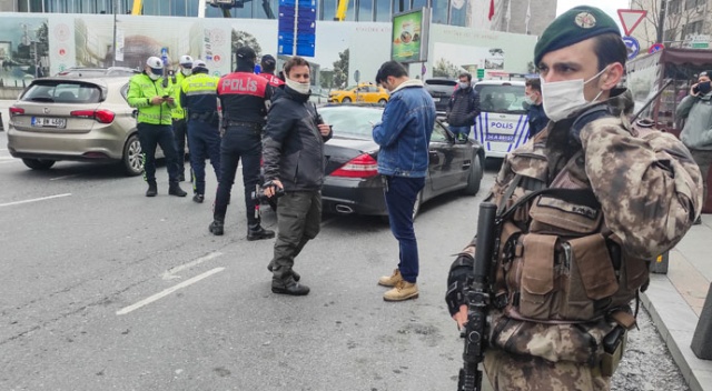İstanbul'da helikopter destekli huzur operasyonu İstanbul'da helikopter destekli huzur operasyonu