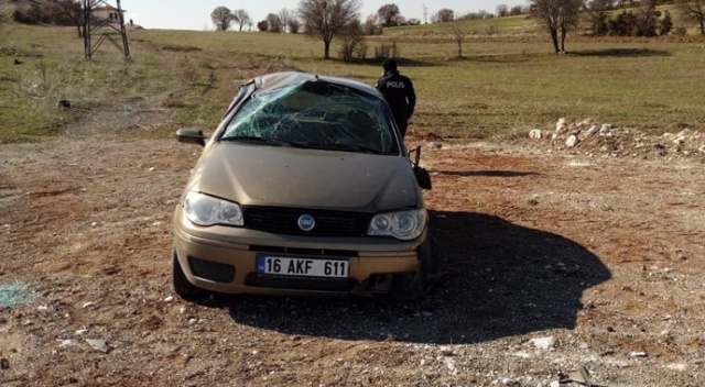 Kaza yaptı uyuşturucu ile yakalandı