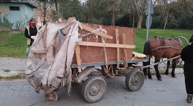 Manisa’da at arabaları trafikten men edildi