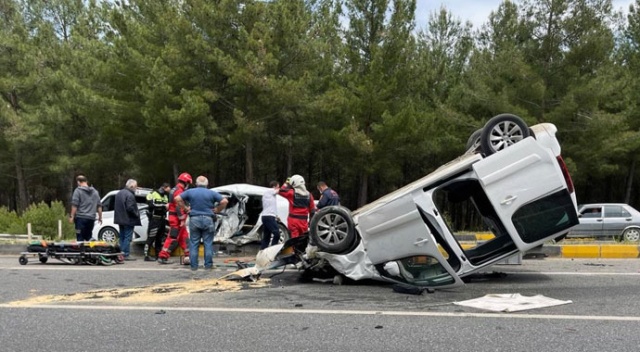 Muğla’da kaza: 1 ölü 5 yaralı