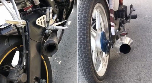 O egzozu takanlara taviz yok, hepsi trafikten men ediliyor