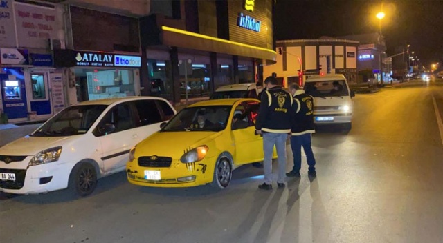 Polis denetiminden kaçmak için buldukları yöntemi, &#039;gece kartalları&#039; engelledi
