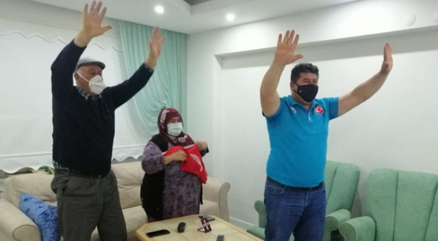 Rıza Kayaalp’in baba evinde şampiyonluk sevinci