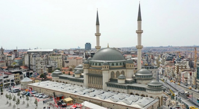 Taksim Meydanı'na yapılan cami ramazanın son cuması ibadete açılıyor Taksim Meydanı'na yapılan cami ramazanın son cuması ibadete açılıyor