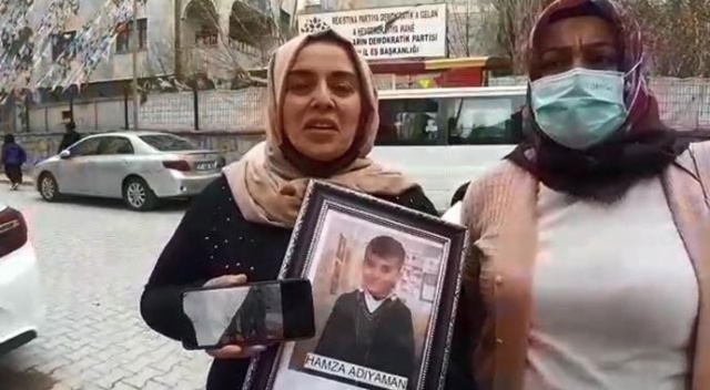 Terör örgütü PKK, 9 yaşında dağa kaçırdığı Hamza&#039;nın yeni fotoğrafını ailesine gönderdi