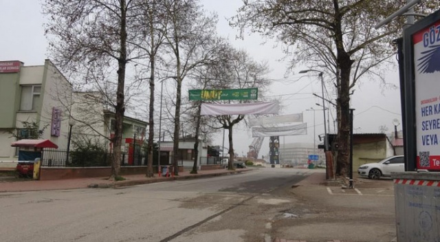 Zonguldak'ta kısıtlamada sokaklar boş kaldı Zonguldak'ta kısıtlamada sokaklar boş kaldı