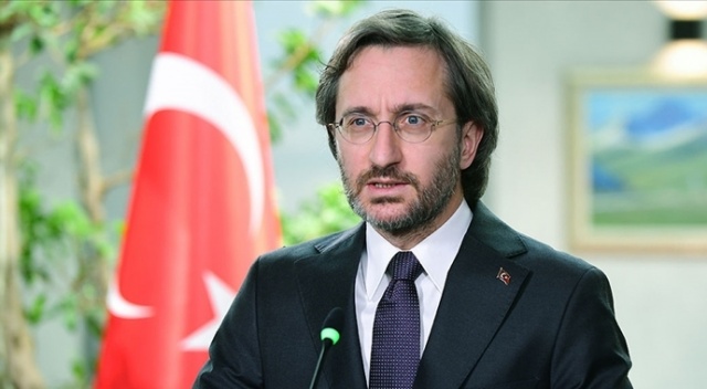 Cumhurbaşkanlığı İletişim Başkanı Altun'dan Filistin mesajı Cumhurbaşkanlığı İletişim Başkanı Altun'dan Filistin mesajı