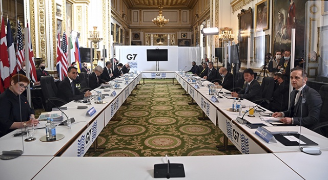 G7 ülkelerinden Rusya'ya karşı birlik sözü G7 ülkelerinden Rusya'ya karşı birlik sözü