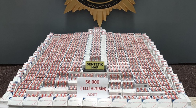 Zehir tacirlerine darbe: 1,5 milyon liralık sentetik hap ele geçirildi Zehir tacirlerine darbe: 1,5 milyon liralık sentetik hap ele geçirildi