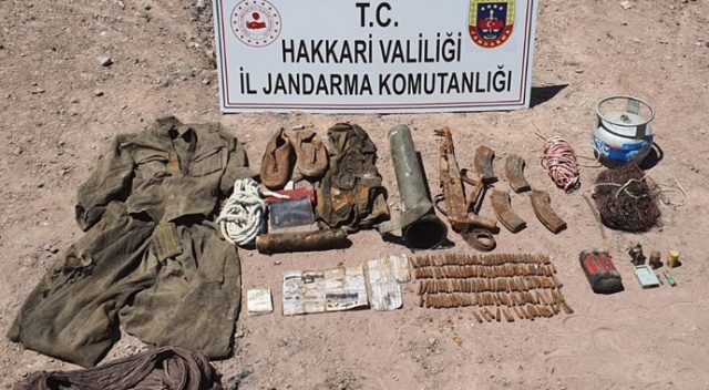 Cilo Buzul Dağları’nda çok sayıda mühimmat ele geçirildi Cilo Buzul Dağları’nda çok sayıda mühimmat ele geçirildi