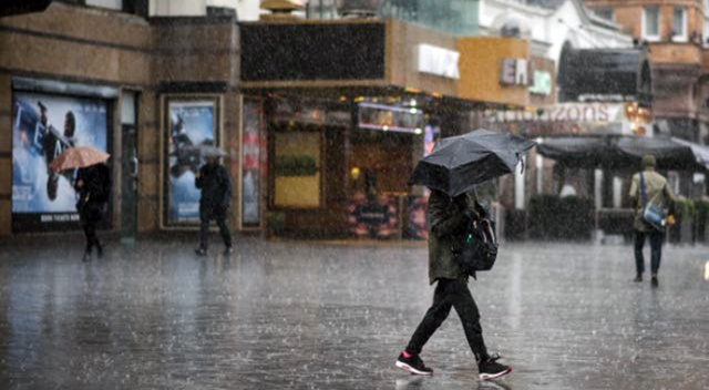 Meteorolojiden sağanak uyarısı Meteorolojiden sağanak uyarısı