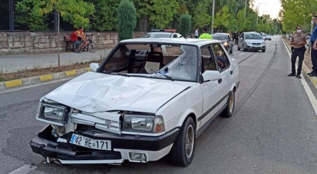 Otomobilin çarptığı emekli öğretmen hayatını kaybetti