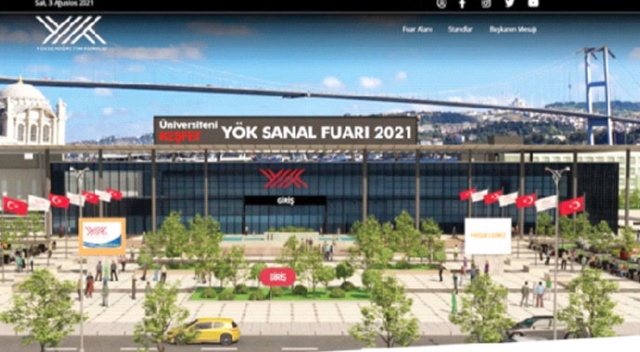 YÖK’ün Sanal Fuarı’nı 501 bin kişi ziyaret etti YÖK’ün Sanal Fuarı’nı 501 bin kişi ziyaret etti