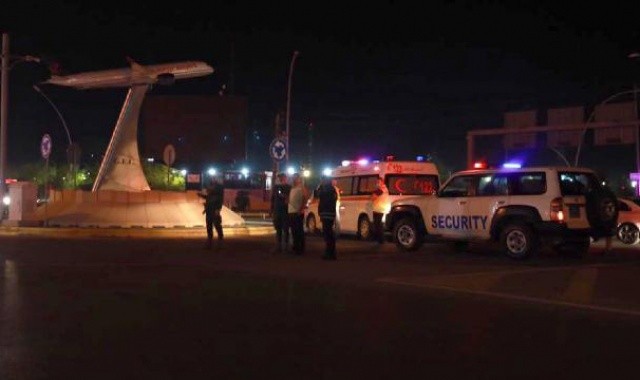 Erbil Havalimanı&#039;na İHA saldırısı