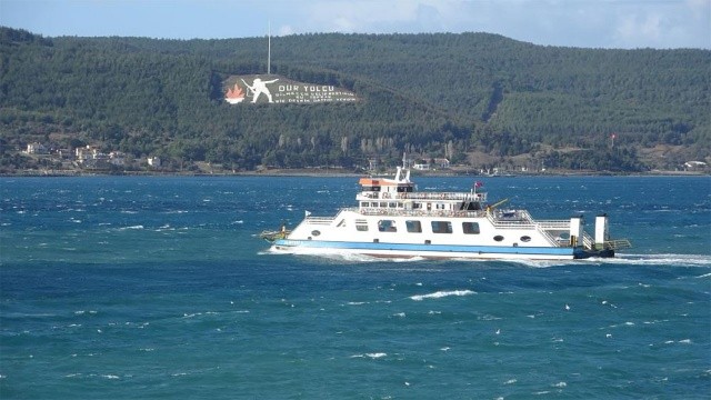 Gökçeada seferleri fırtına nedeniyle iptal edildi Gökçeada seferleri fırtına nedeniyle iptal edildi