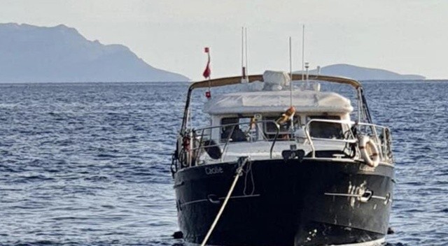 Datça açıklarında sürüklenen tekne kurtarıldı Datça açıklarında sürüklenen tekne kurtarıldı