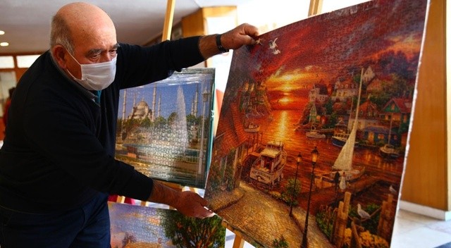 Eşini kaybettikten sonra yapboza merak sardı: 79 yaşında sergi açtı Eşini kaybettikten sonra yapboza merak sardı: 79 yaşında sergi açtı