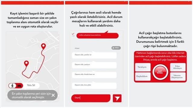AFAD Acil uygulaması kullanıma açıldı AFAD Acil uygulaması kullanıma açıldı