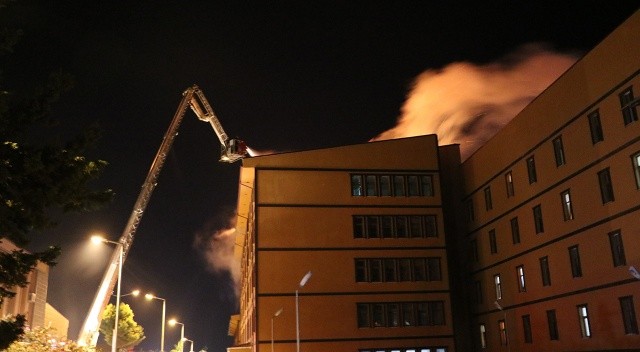 Rize'de yurtları yana öğrenciler farklı yurtlara yerleştirildi