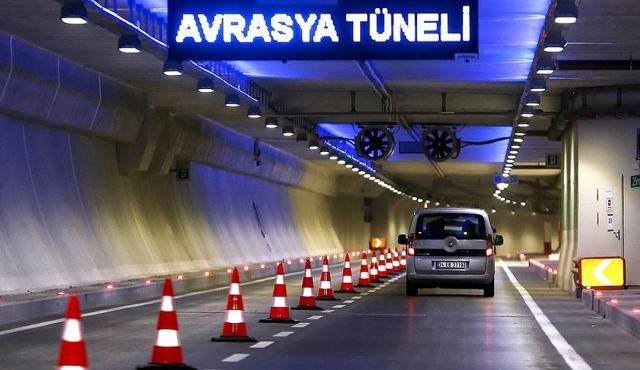 Avrasya'dan beş yılda 77 milyon araç geçti Avrasya'dan beş yılda 77 milyon araç geçti