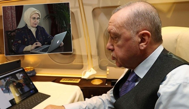 Erdoğan çifti 'yılın fotoğrafları'nı oyladı: Şampiyon Mete’yi seçtiler Erdoğan çifti 'yılın fotoğrafları'nı oyladı: Şampiyon Mete’yi seçtiler
