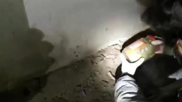 Toprak altından uyuşturucu çıktı Toprak altından uyuşturucu çıktı