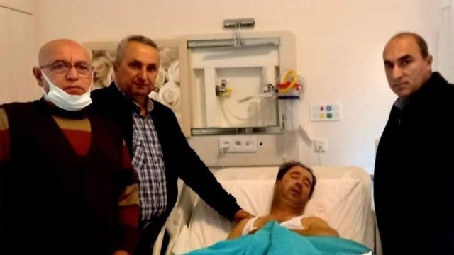 Ukraynalı yolcu demir çubukla halk otobüsü şoförüne saldırdı Ukraynalı yolcu demir çubukla halk otobüsü şoförüne saldırdı