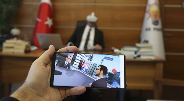 AK Parti'de ilk metaverse toplantısı yapıldı AK Parti'de ilk metaverse toplantısı yapıldı