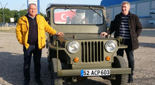 1952 model hurda cipi, 110 bin TL ile yenileyip eski haline getirdi