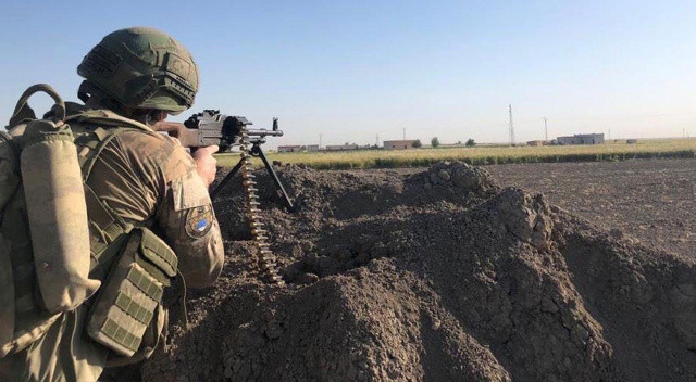 Barış Pınarı ve Fırat Kalkanı bölgesinde teröristlere darbe Barış Pınarı ve Fırat Kalkanı bölgesinde teröristlere darbe