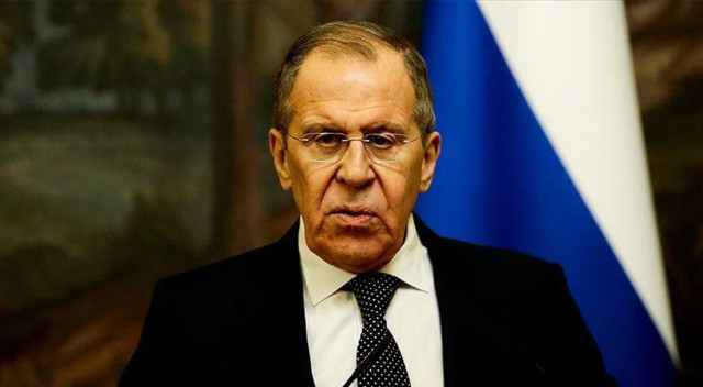 Lavrov'un basın toplantısında soru krizi Lavrov'un basın toplantısında soru krizi