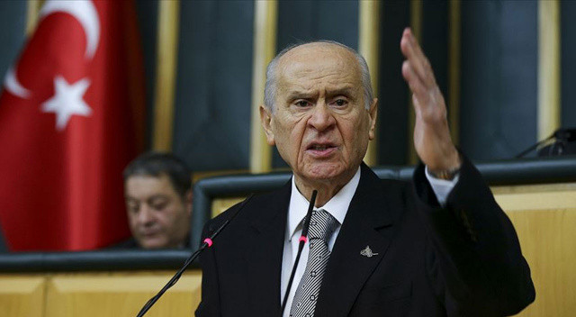 MHP Genel Başkanı Devlet Bahçeli'den CHP'ye afiş tepkisi! MHP Genel Başkanı Devlet Bahçeli'den CHP'ye afiş tepkisi!