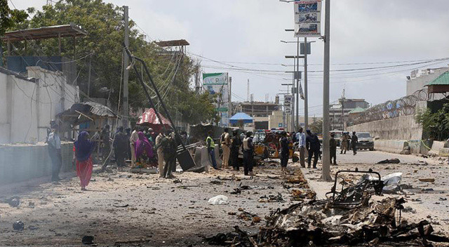 Mogadişu'da bombalı saldırı Mogadişu'da bombalı saldırı