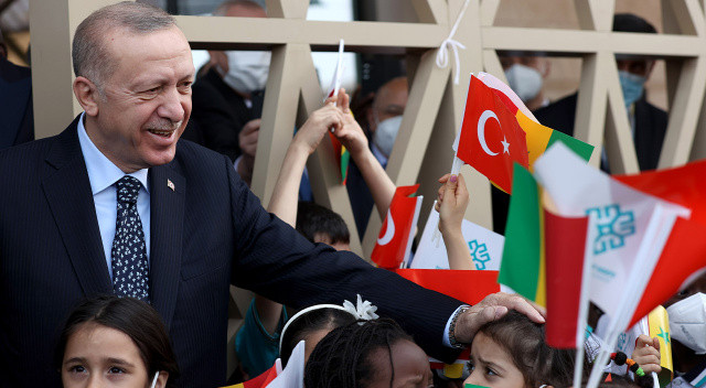 Türkiye Dakar Büyükelçiliği Cumhurbaşkanı Erdoğan&#039;ın katılımıyla açıldı