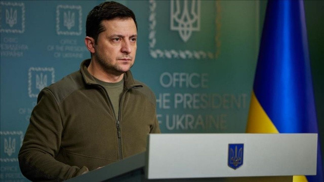 Ukrayna'da Zelenskiy'e destek oranı yüzde 90'ın üzerine çıktı Ukrayna'da Zelenskiy'e destek oranı yüzde 90'ın üzerine çıktı