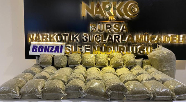 Bursa merkezli 6 ilde dev uyuşturucu operasyonu