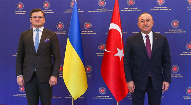 Çavuşoğlu Ukrayna Dışişleri Bakanı ile görüştü Çavuşoğlu Ukrayna Dışişleri Bakanı ile görüştü