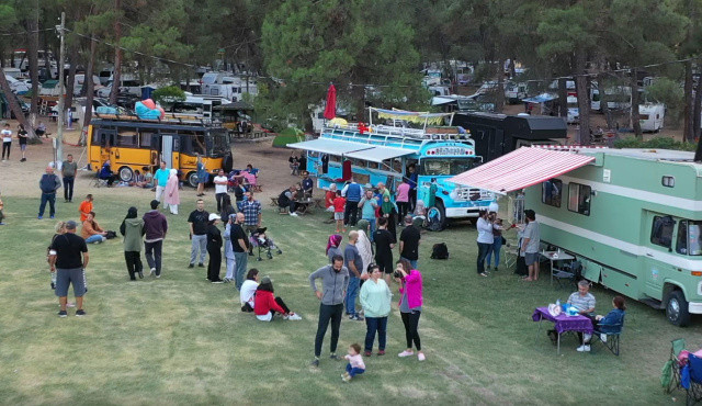 Kamp ve karavan tutkunları Bursa’da buluşuyor Kamp ve karavan tutkunları Bursa’da buluşuyor