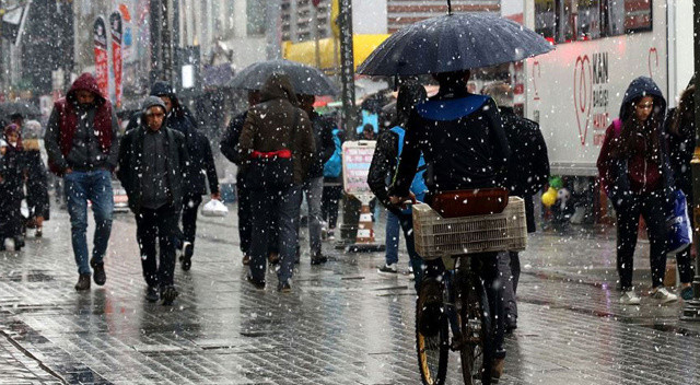 Meteoroloji&#039;den 5 bölgeye kuvvetli sağanak ve kar uyarısı (5 Mart 2022 hava durumu)