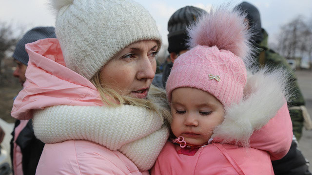 Ukrayna'da son 24 saatte 9 binden fazla kişi tahliye edildi Ukrayna'da son 24 saatte 9 binden fazla kişi tahliye edildi