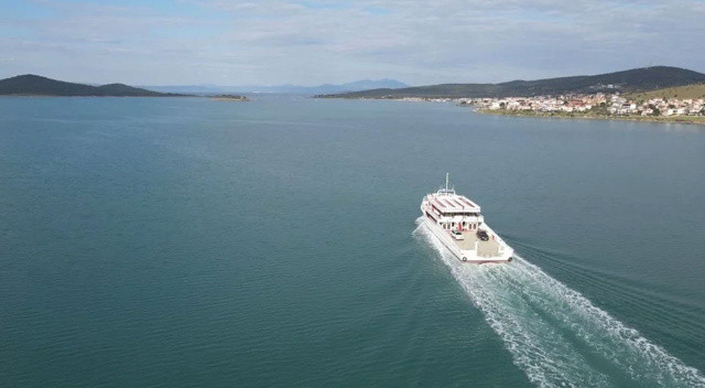 Ayvalık-Midilli feribot seferleri 25 ay sonra yeniden başladı Ayvalık-Midilli feribot seferleri 25 ay sonra yeniden başladı