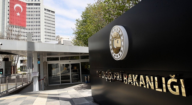 Dışişleri Bakanlığı'ndan ABD'ye 1915 olayları tepkisi Dışişleri Bakanlığı'ndan ABD'ye 1915 olayları tepkisi