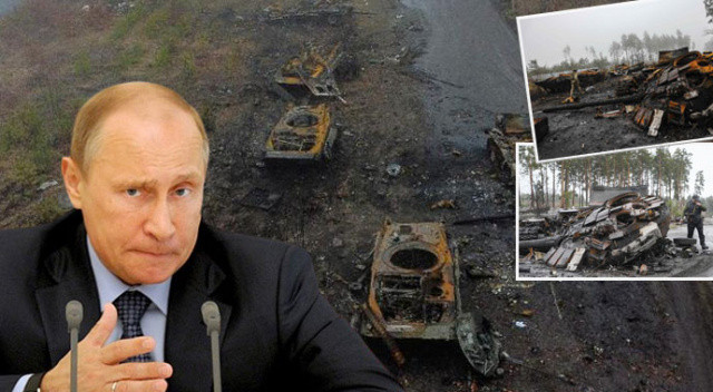 Dünya basını bu görüntüleri konuşuyor! İşte Putin’in terk edilmiş tank mezarlığı Dünya basını bu görüntüleri konuşuyor! İşte Putin’in terk edilmiş tank mezarlığı