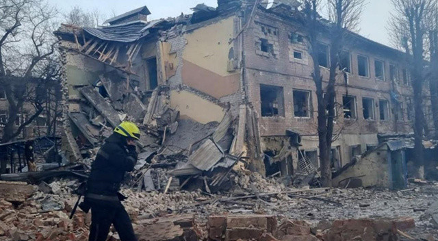 Mariupol'deki yıkım havadan görüntülendi Mariupol'deki yıkım havadan görüntülendi